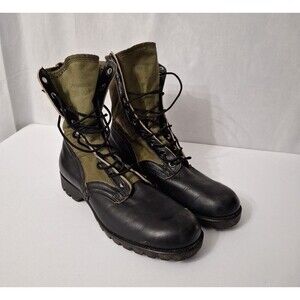 Vintage Vietnam Era 1960's 82 Ro-Search Combat Jungle Boots 8R Spike Protective